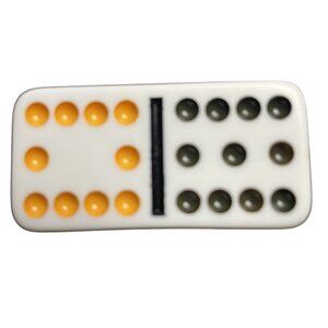 Double Twelve Dominoes Replacement Tile 10 11 Color Dot mq